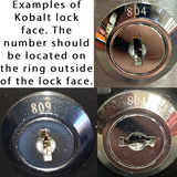 Kobalt 806 Tool Box & Tool Chest Key