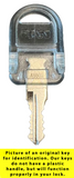 Wangtong (WT) A8000-A9000 File Cabinet Key