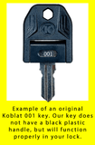 Koblat 001 Tool Box & Tool Chest Key