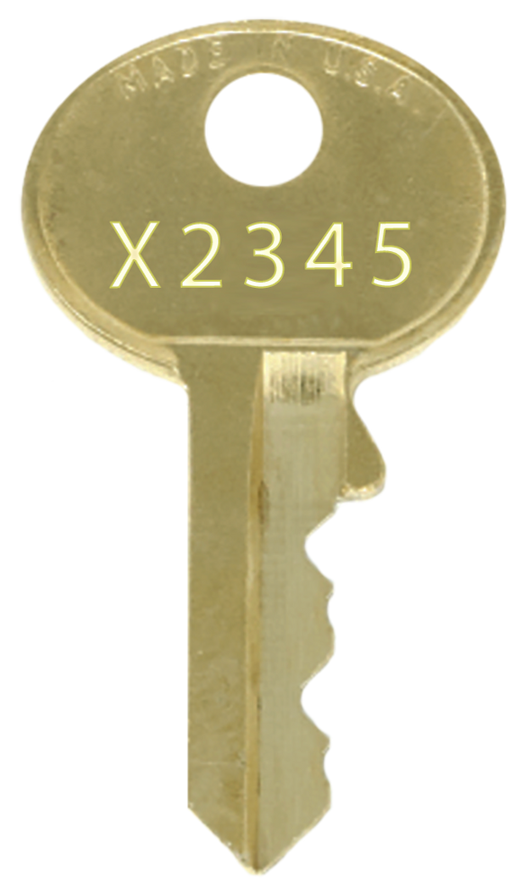 Master Lock X2000-X3000 Padlock Replacement Key