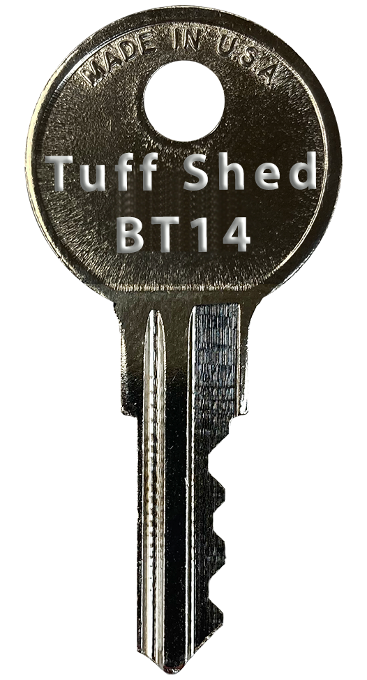 Tuff Shed BT14 Storage Shed Key