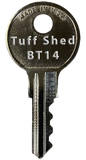 Tuff Shed BT14 Storage Shed Key