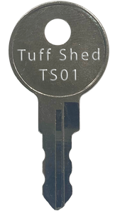 Tuff Shed TS01-TS40 Storage Shed Key