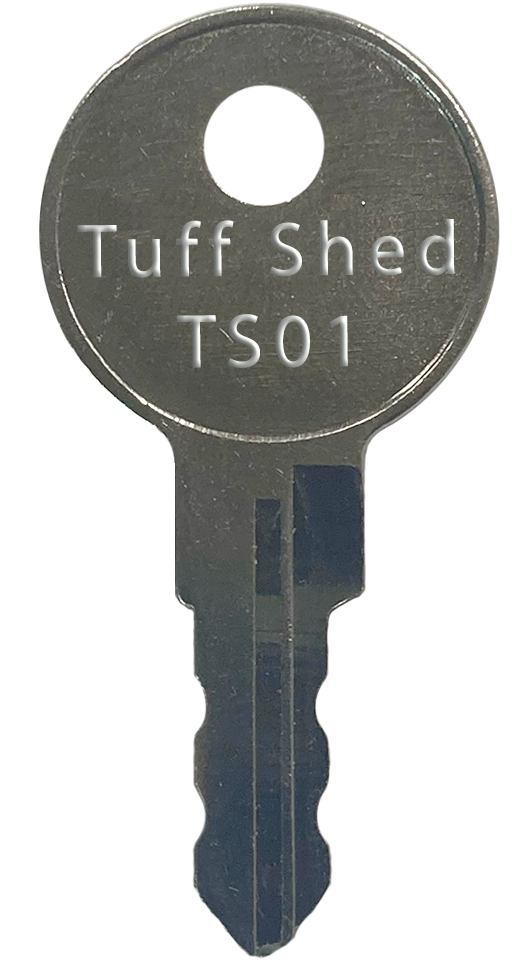 Tuff Shed TS01-TS40 Storage Shed Key