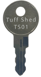 Tuff Shed TS01-TS40 Storage Shed Key