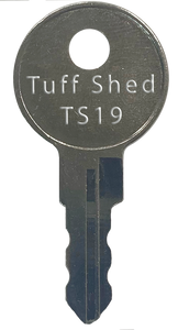 Tuff Shed TS19 Storage Shed Key