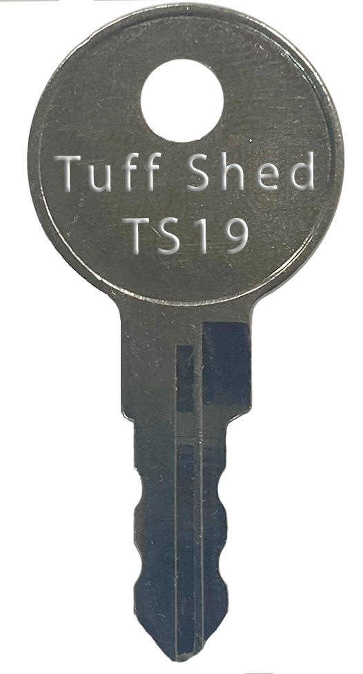 Tuff Shed TS19 Storage Shed Key
