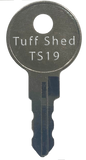 Tuff Shed TS19 Storage Shed Key