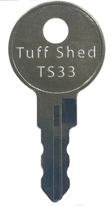 Tuff Shed TS33 Storage Shed Key