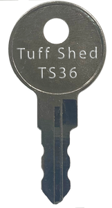 Tuff Shed TS36 Storage Shed Key