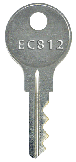EC812 Truck Toolbox Key