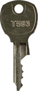 T593 File Cabinet Key