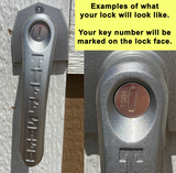 TS Shed TS01 Storage Shed Key
