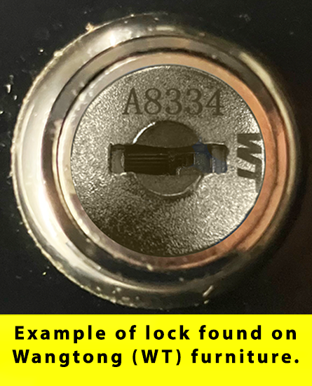 Wangtong (WT) A8351 File Cabinet Key – FastShipKeys.com